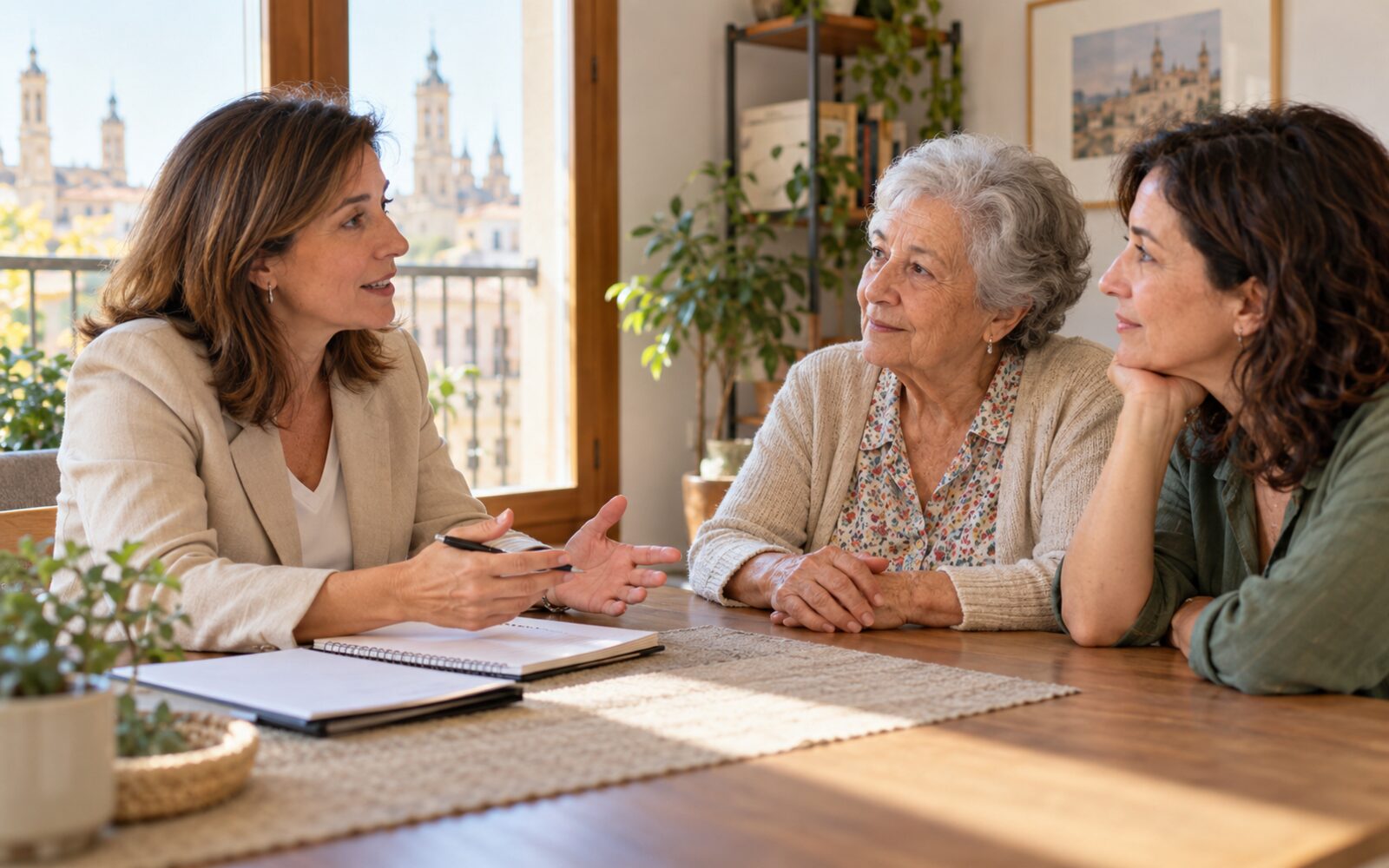 Parte del equipo de profesionales de InHome Servicios