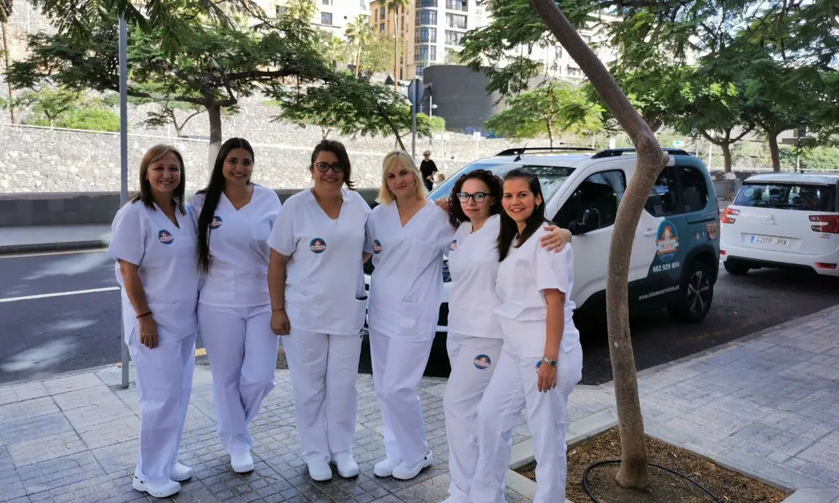 Equipo de cuidadoras de InHome Servicios Zaragoza